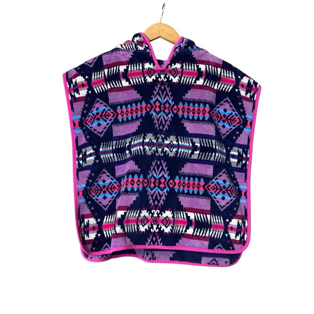 Pendleton kids hooded towel lilac western